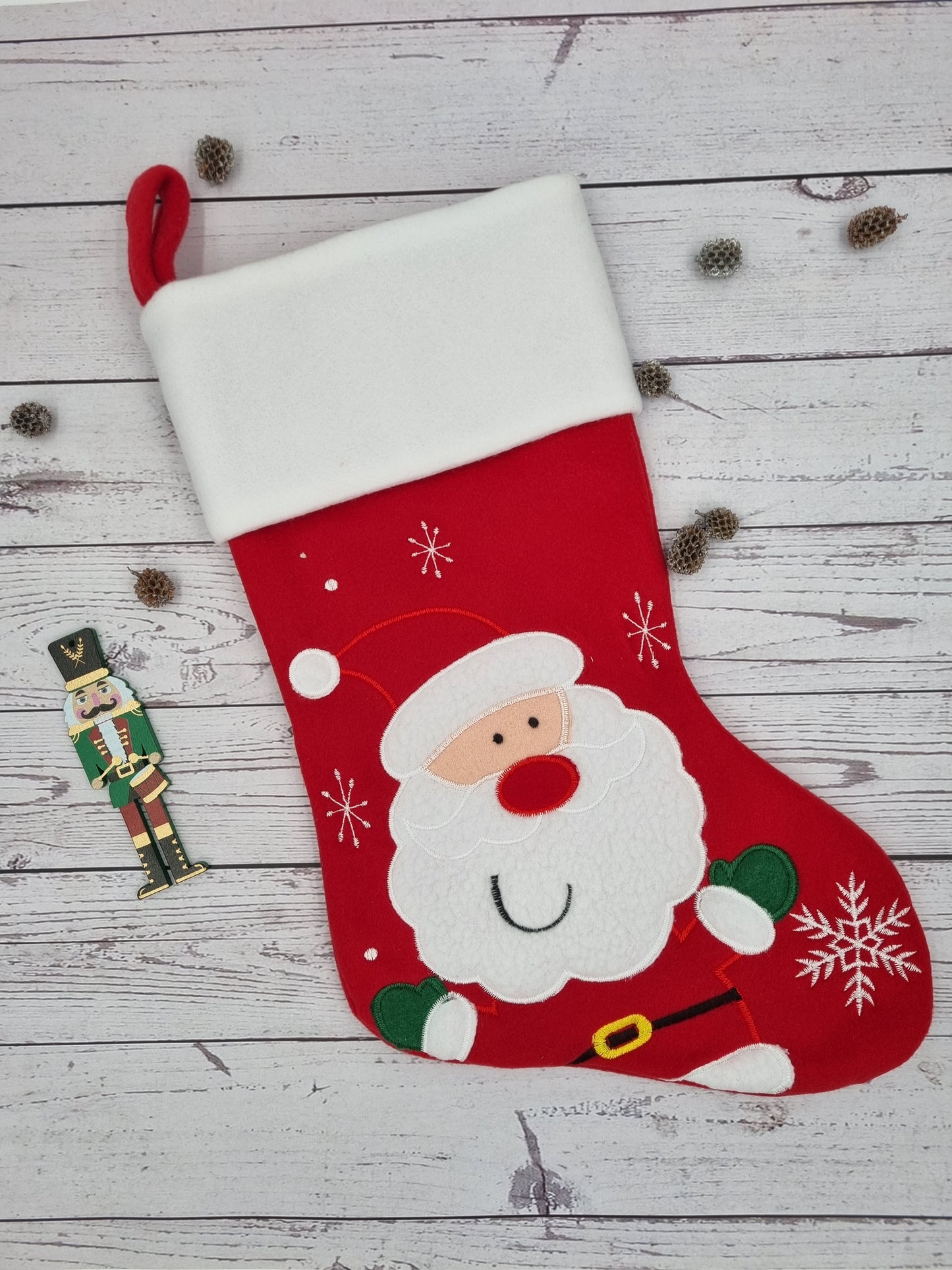 PRE ORDER - Personalised Christmas Stockings | Stockings with Name | Cute Christmas Decoration | Embroidered
