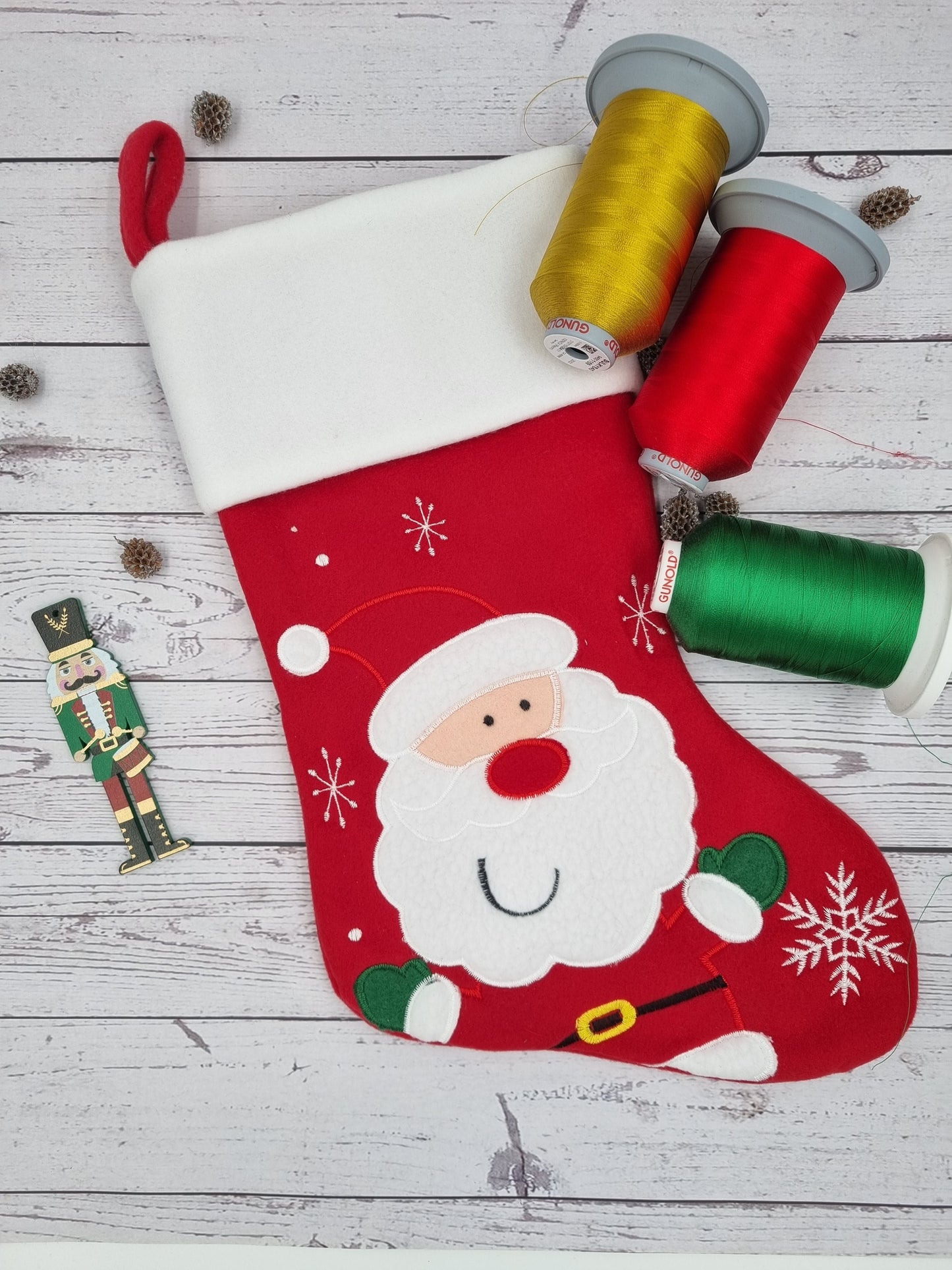 PRE ORDER - Personalised Christmas Stockings | Stockings with Name | Cute Christmas Decoration | Embroidered