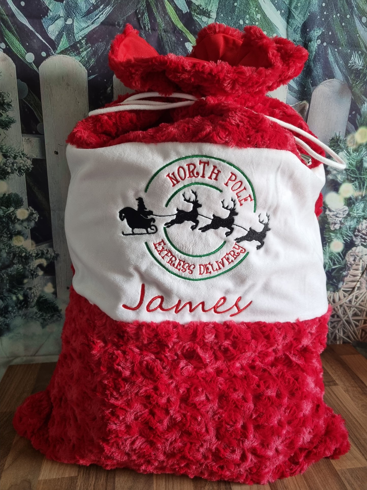 PRE ORDER - Personalised Santa Sack - Personalised Christmas Sack