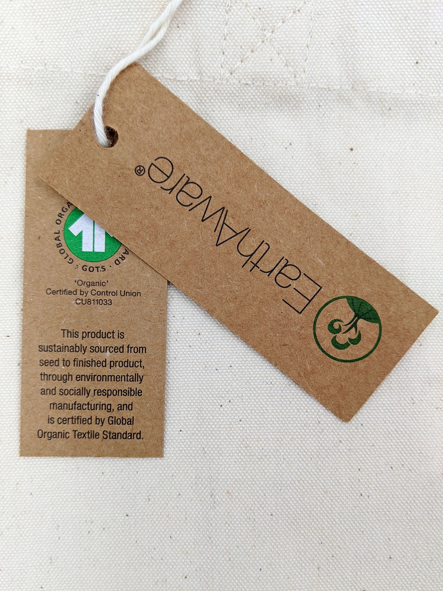 Sun and Moonl Tote Bag | 100 % Organic GOTS Cotton Tote | Embroidered