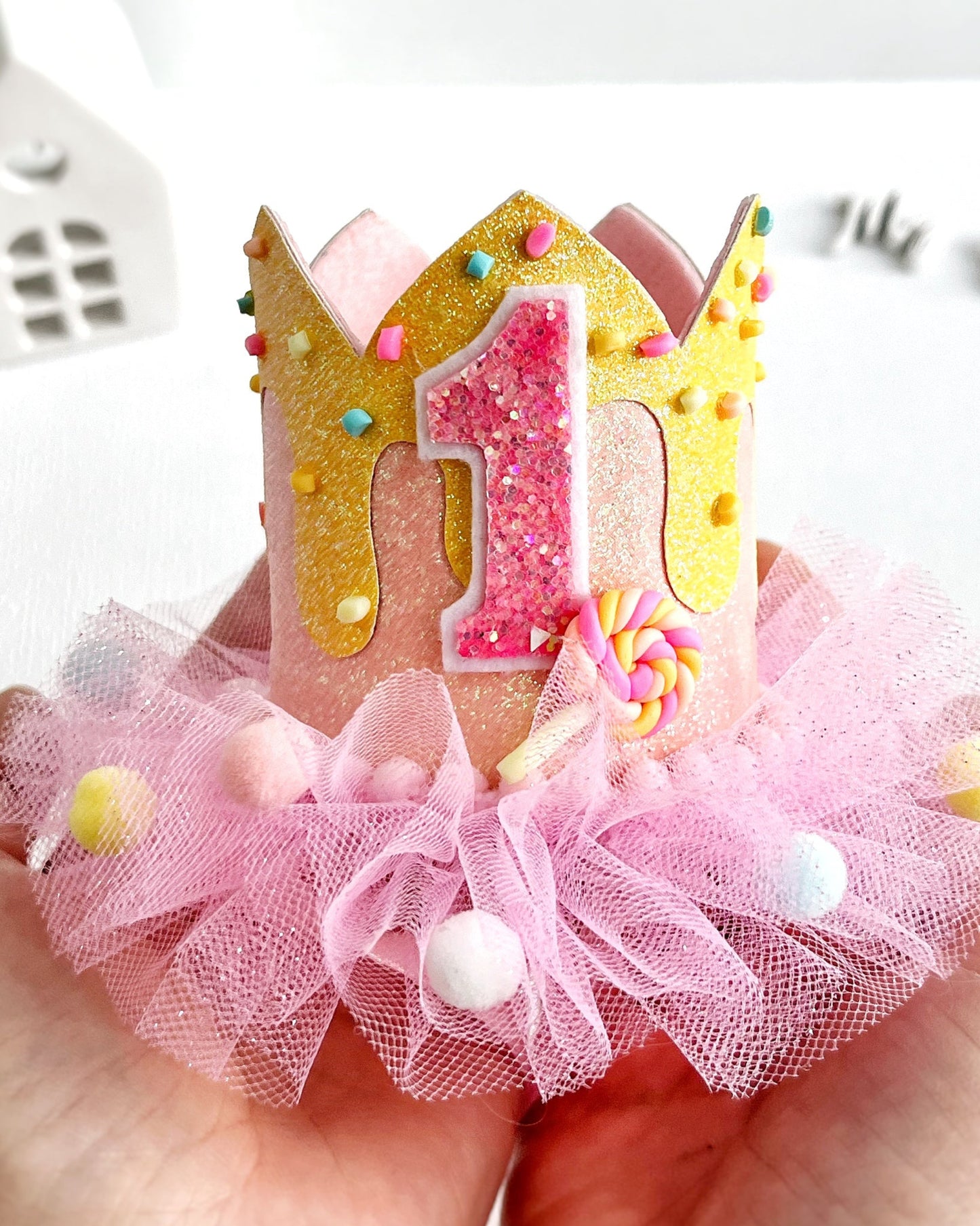 1st birthday crown for girl