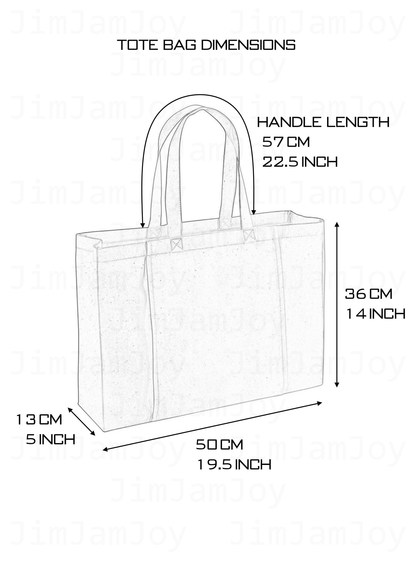 Personalised Yoga Tote with Yoga Girl - Embroidery