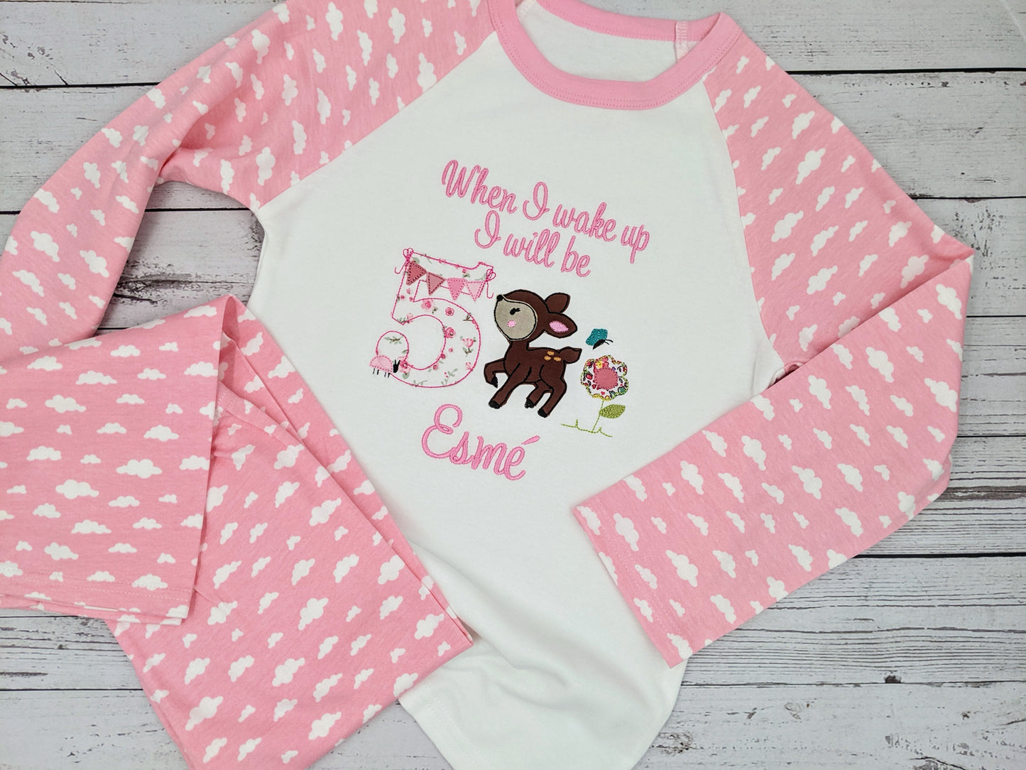 Personalised Birthday PJ's - Girls