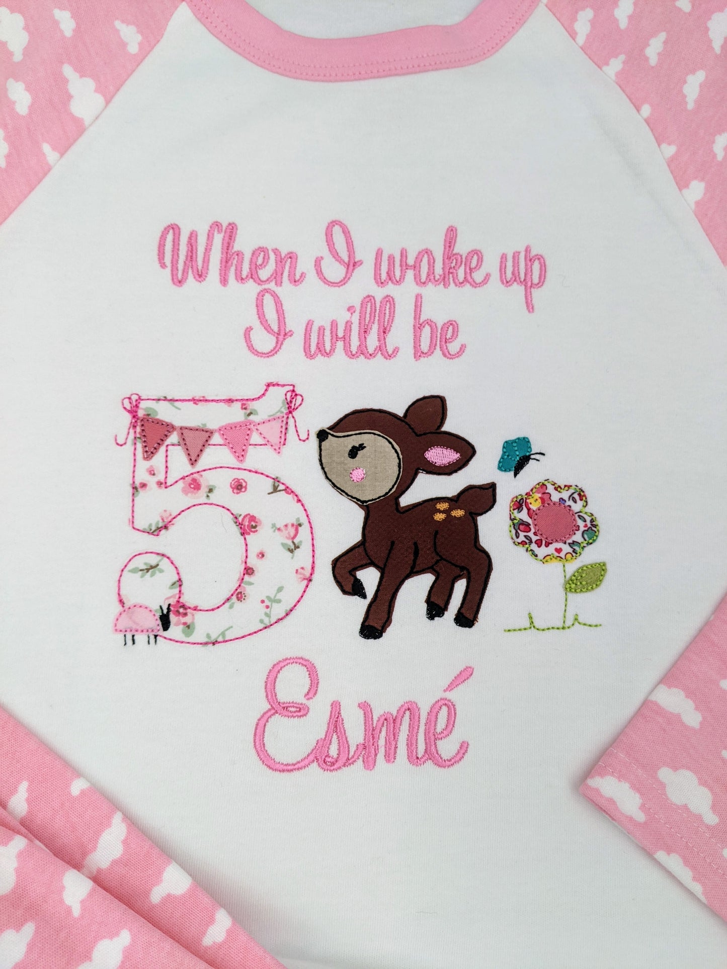 Personalised Birthday PJ's - Girls