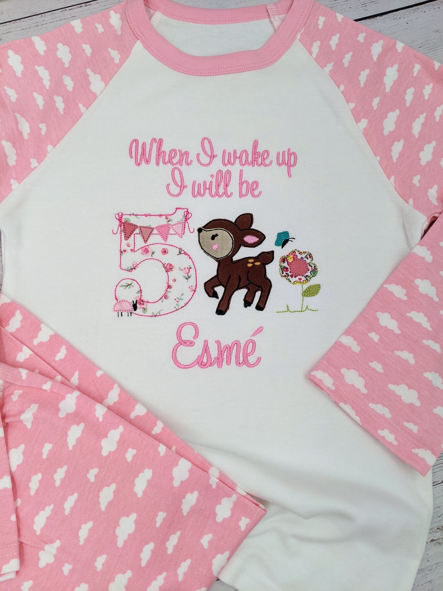 Personalised Birthday PJ's - Girls