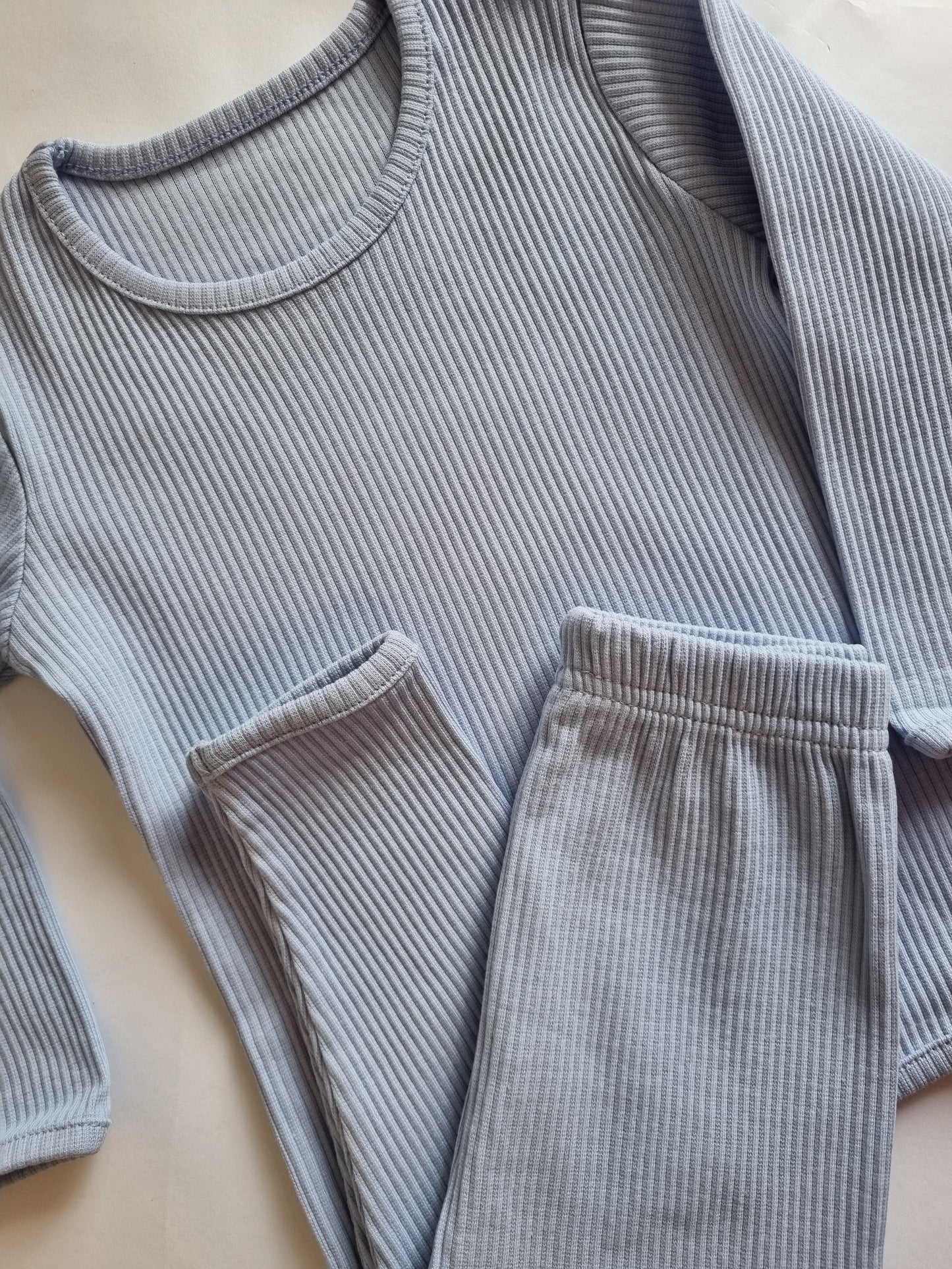 PERSONALISED MATCHING Lounge Set Loungewear Long Sleeve Clothes - Pjs - Embroidery