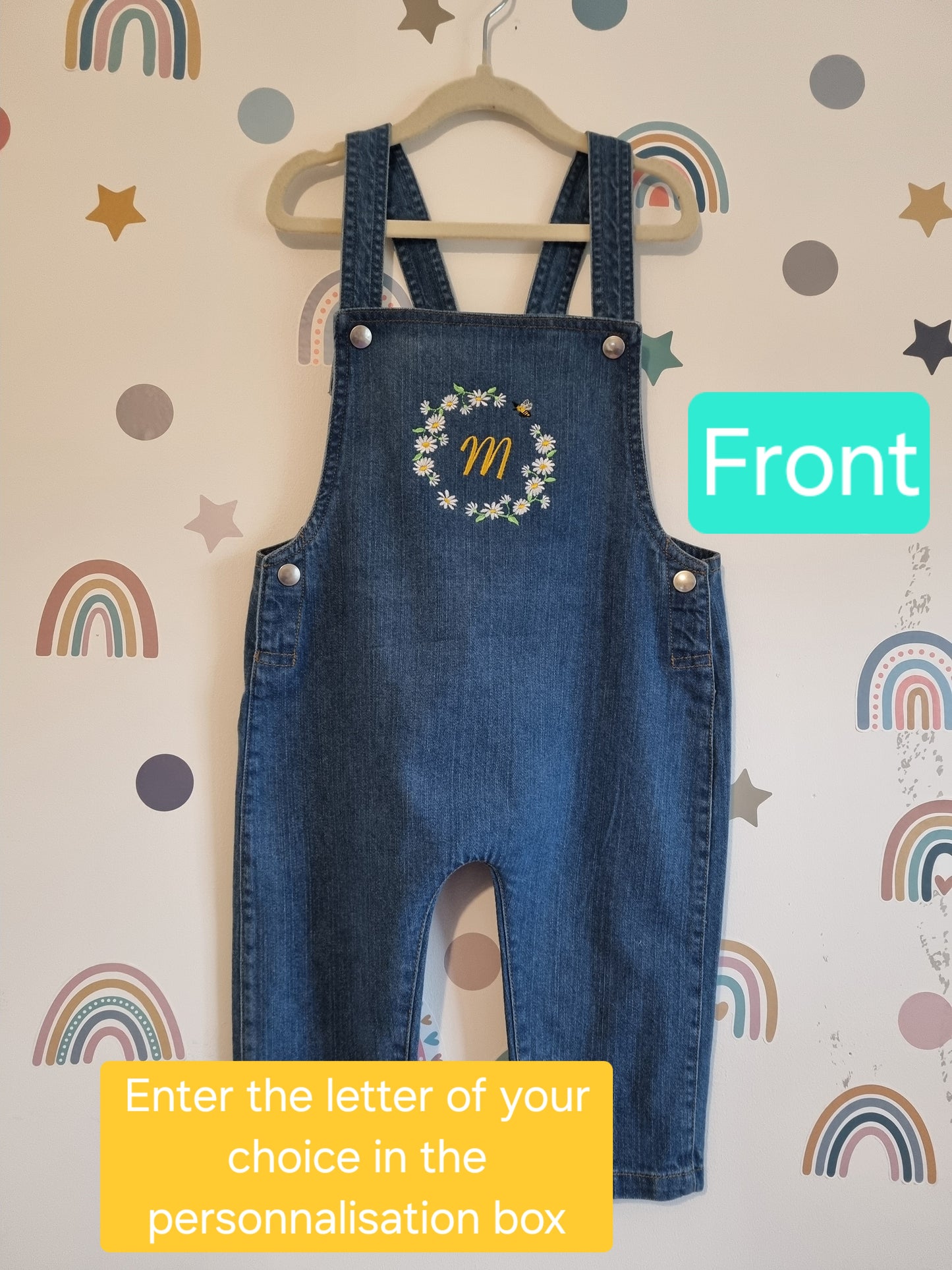 Personalised Dungaree - Embroidery