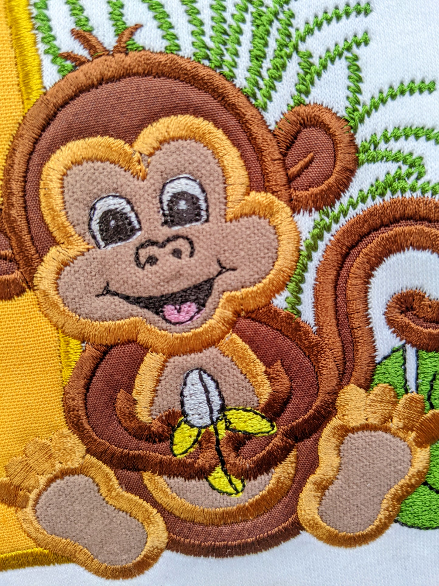 Children 1st Birthday Tshirt monkey