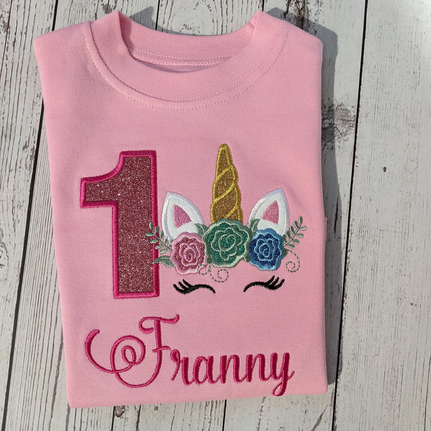 children birthday Unicorn tshirt