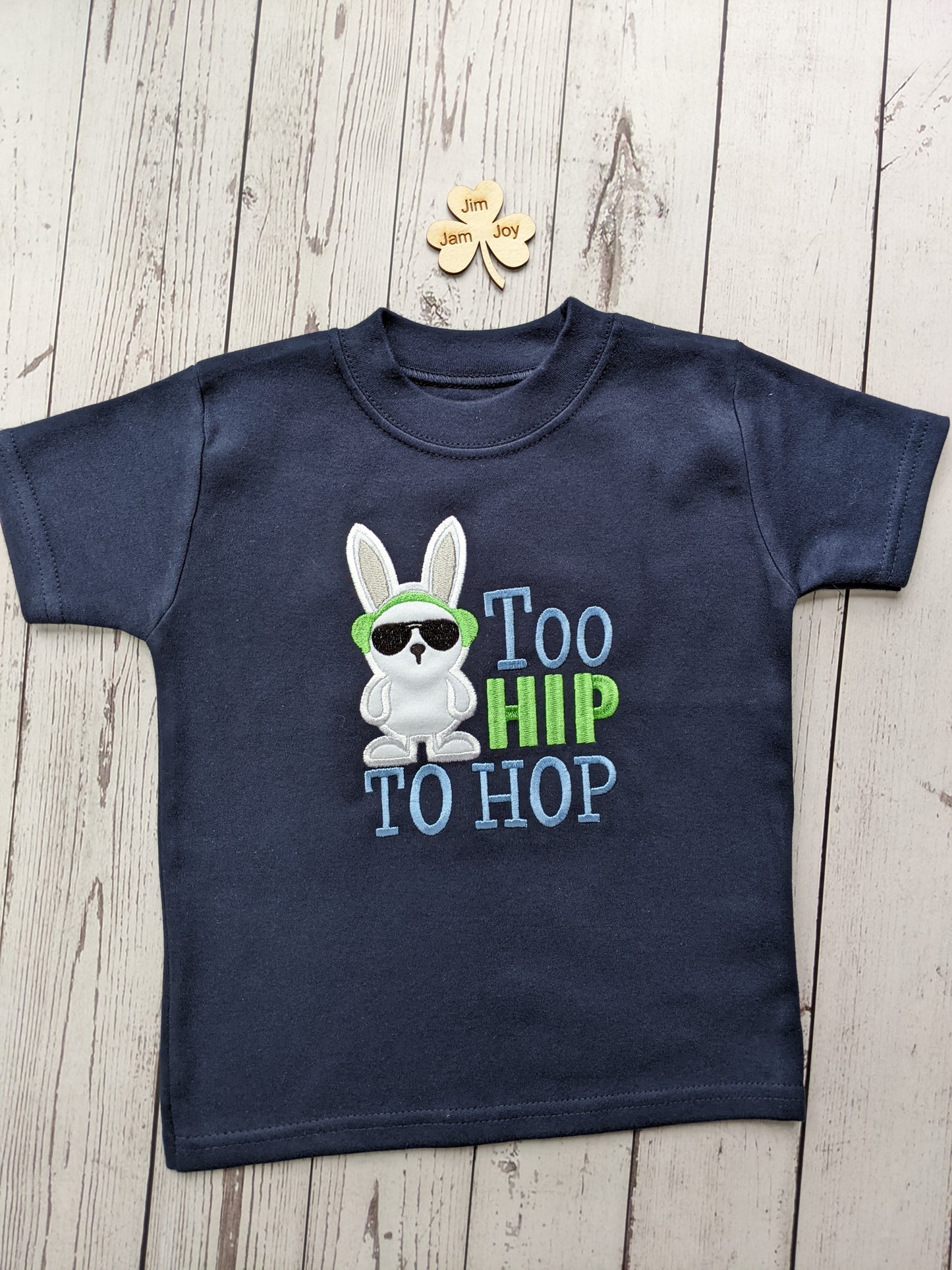 Children personalised Easter bunny Tshirt