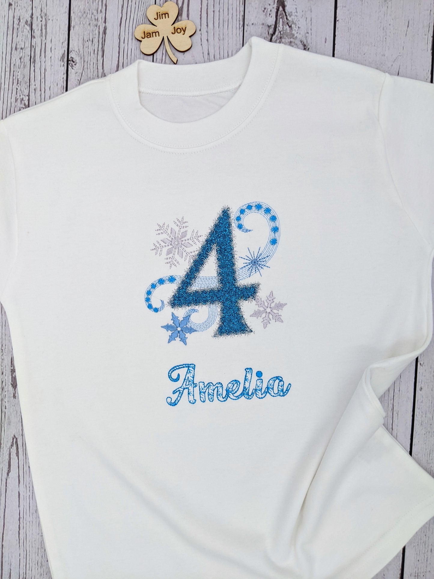 Frozen birthday Tshirt for girls