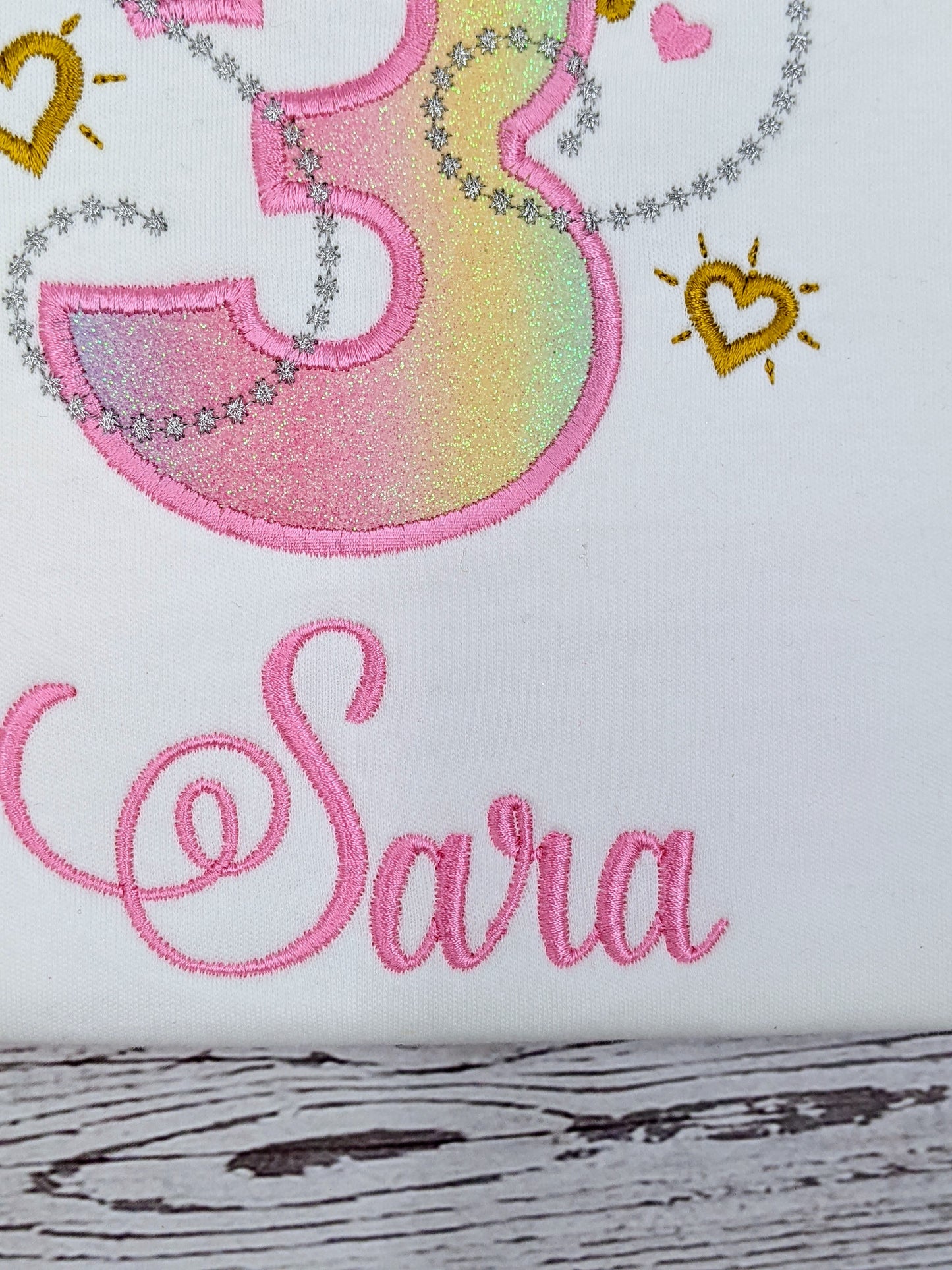 Rainbow Princess birthday Tshirt