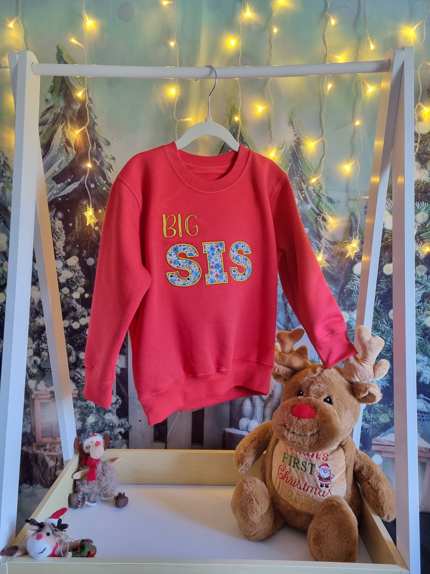 Children's Big Sister Sweatshirt  | Embroidery
