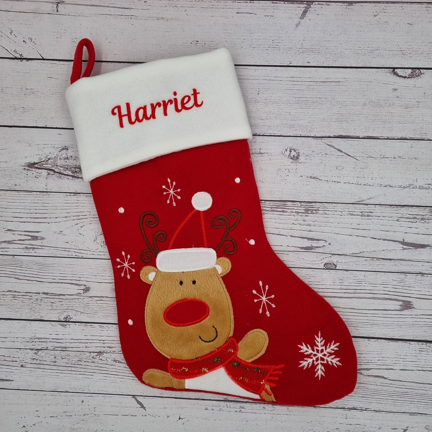 PRE ORDER - Personalised  Christmas Stockings |  Stockings with Name | Cute Christmas Decoration |  Embroidered