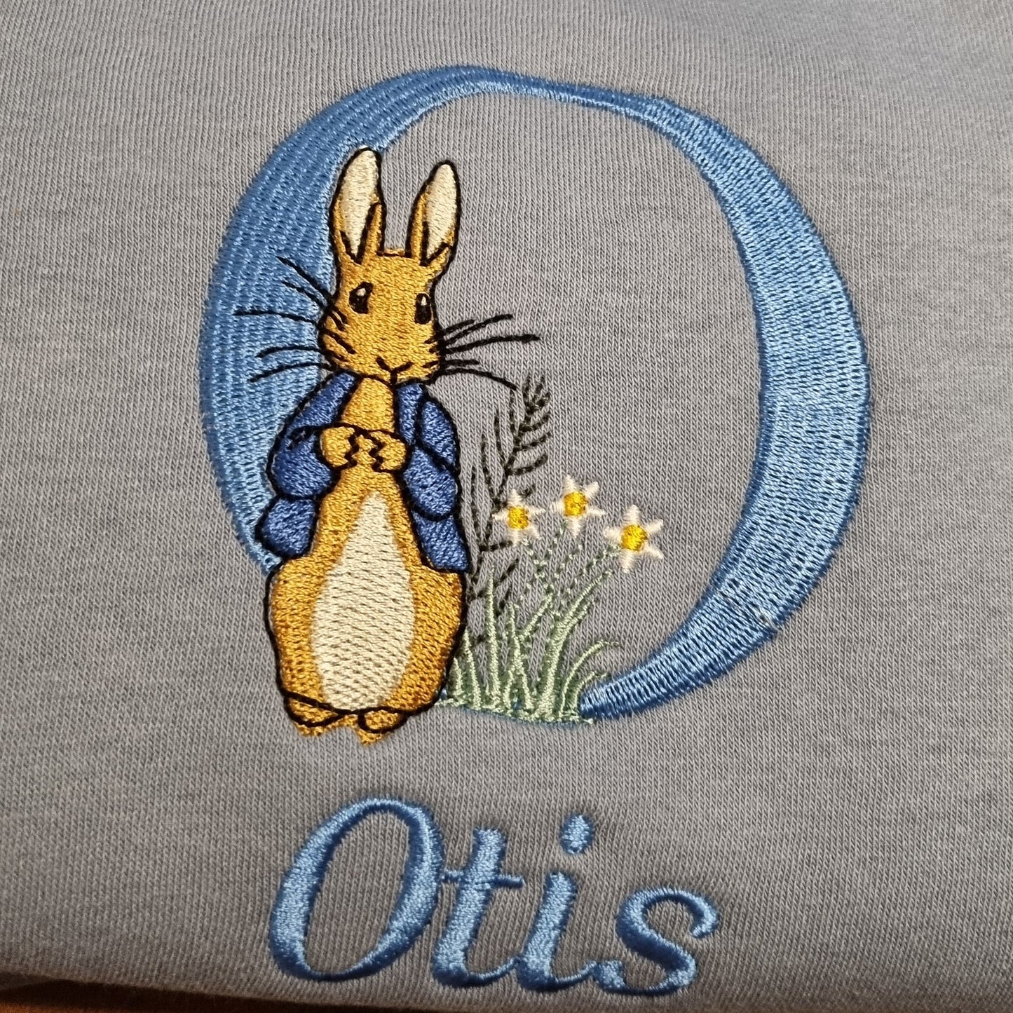 Personalised Easter Bunny  Dungaree - Embroidery