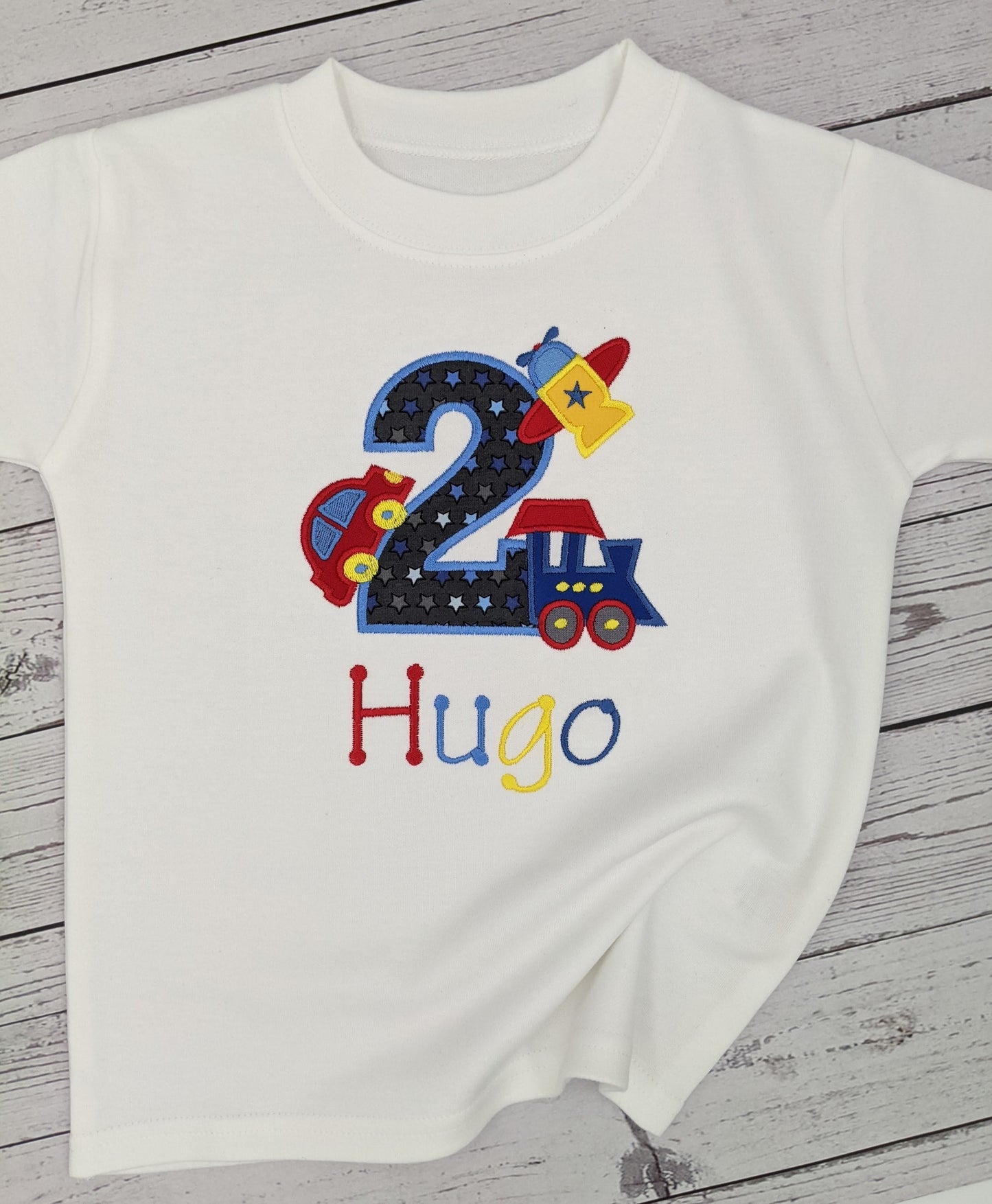 Children Birthday Tshirt |  Plane  | Train | 1st Birthday | 2nd Birthday | 3rd Birthday