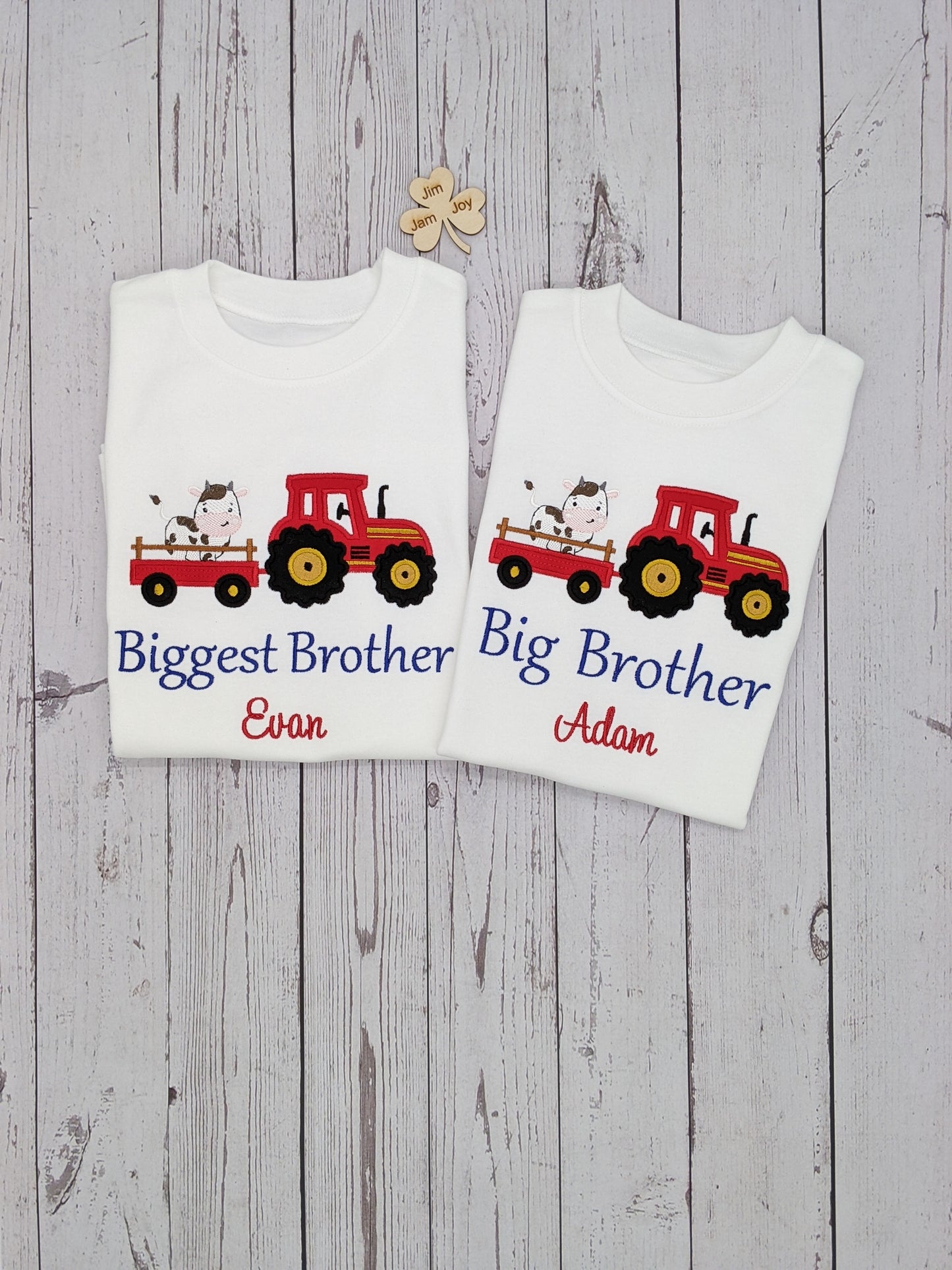 Big Brother tractor tshirt cow