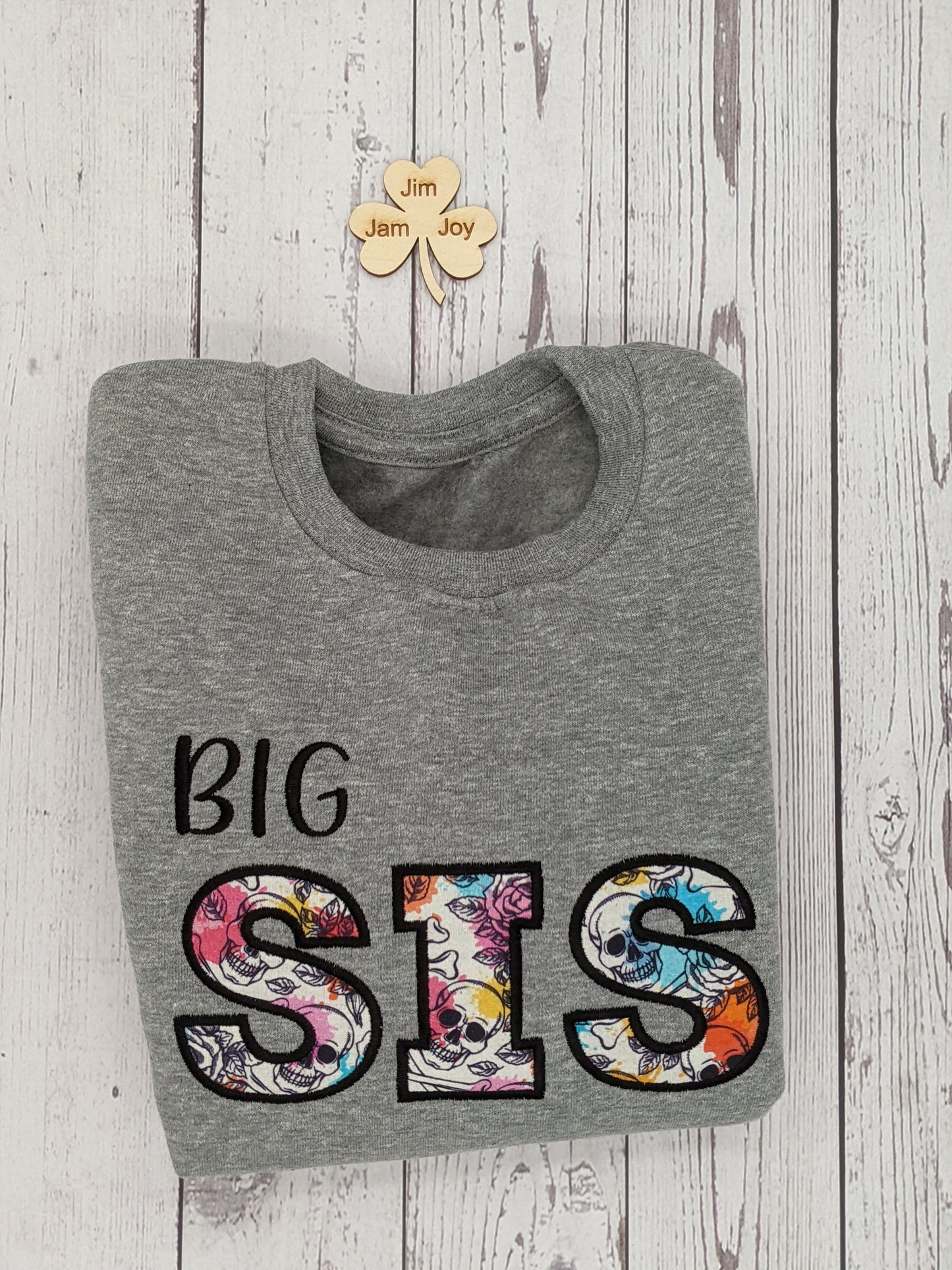 Children's Big Sister Sweatshirt  | Embroidery