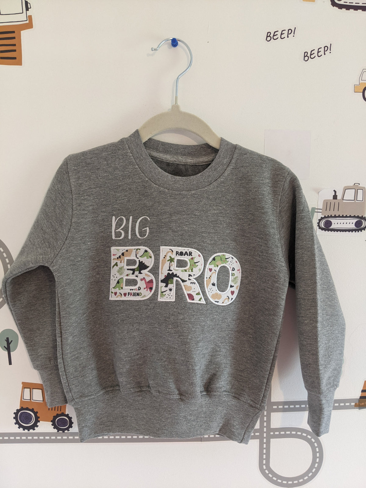 Dispatched in November -Children's Big Brother Sweatshirt  | Embroidery