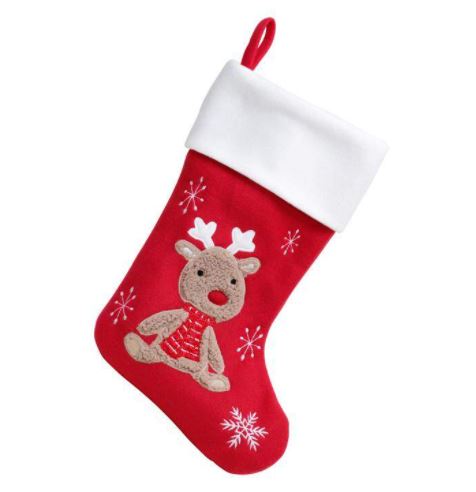 Personalised  Christmas Stockings |  Stockings with Name | Cute Christmas Decoration |  Embroidered