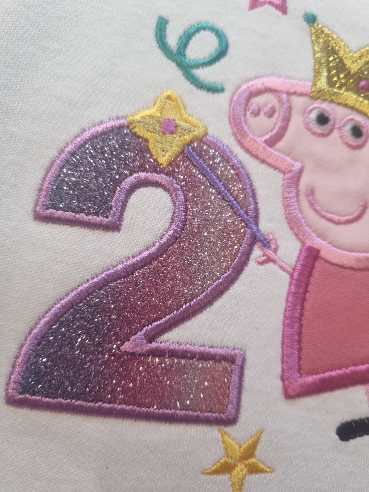 Birthday tshirt - Embroidery