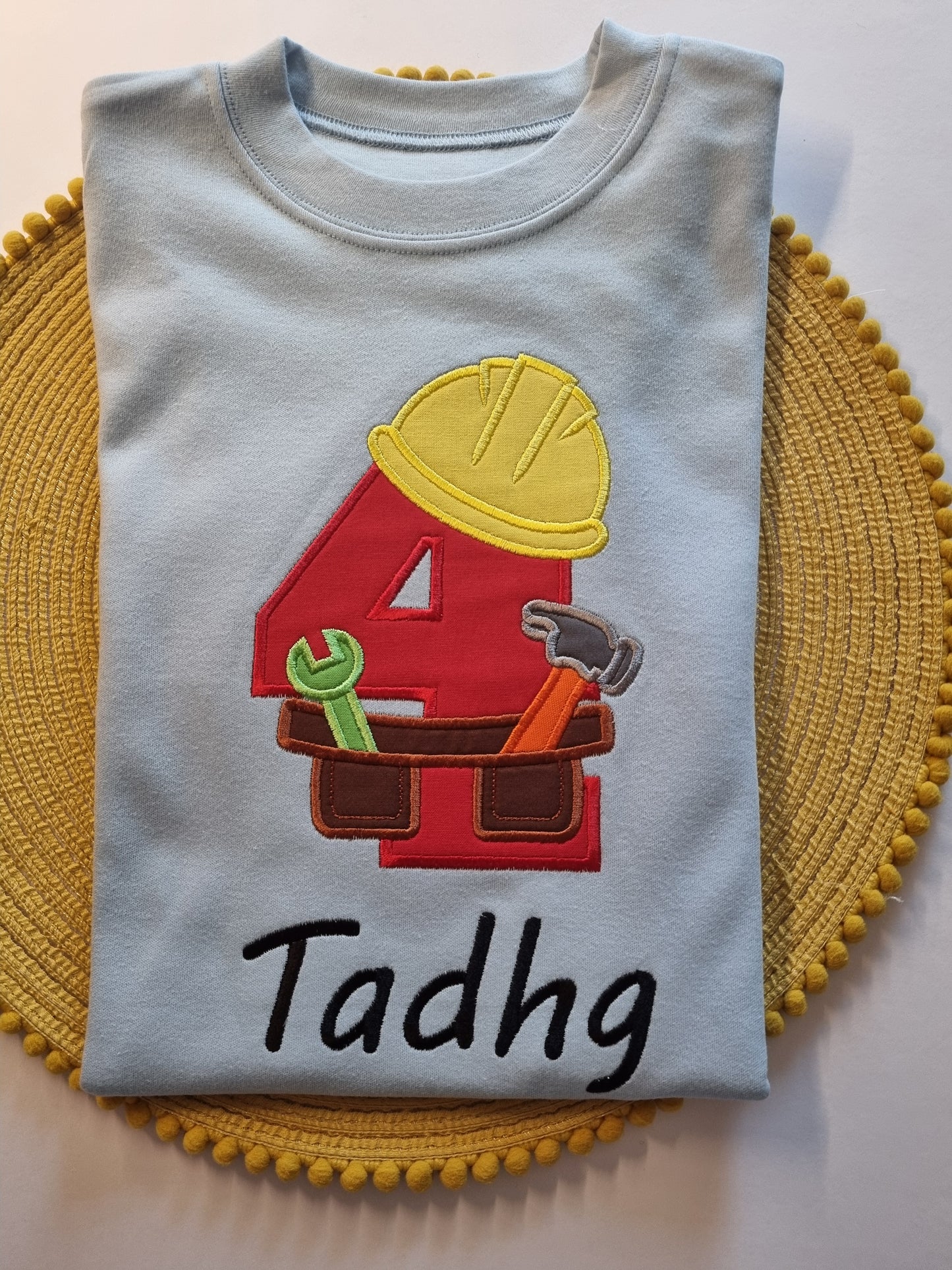 Birthday Tshirt  - Embroidery