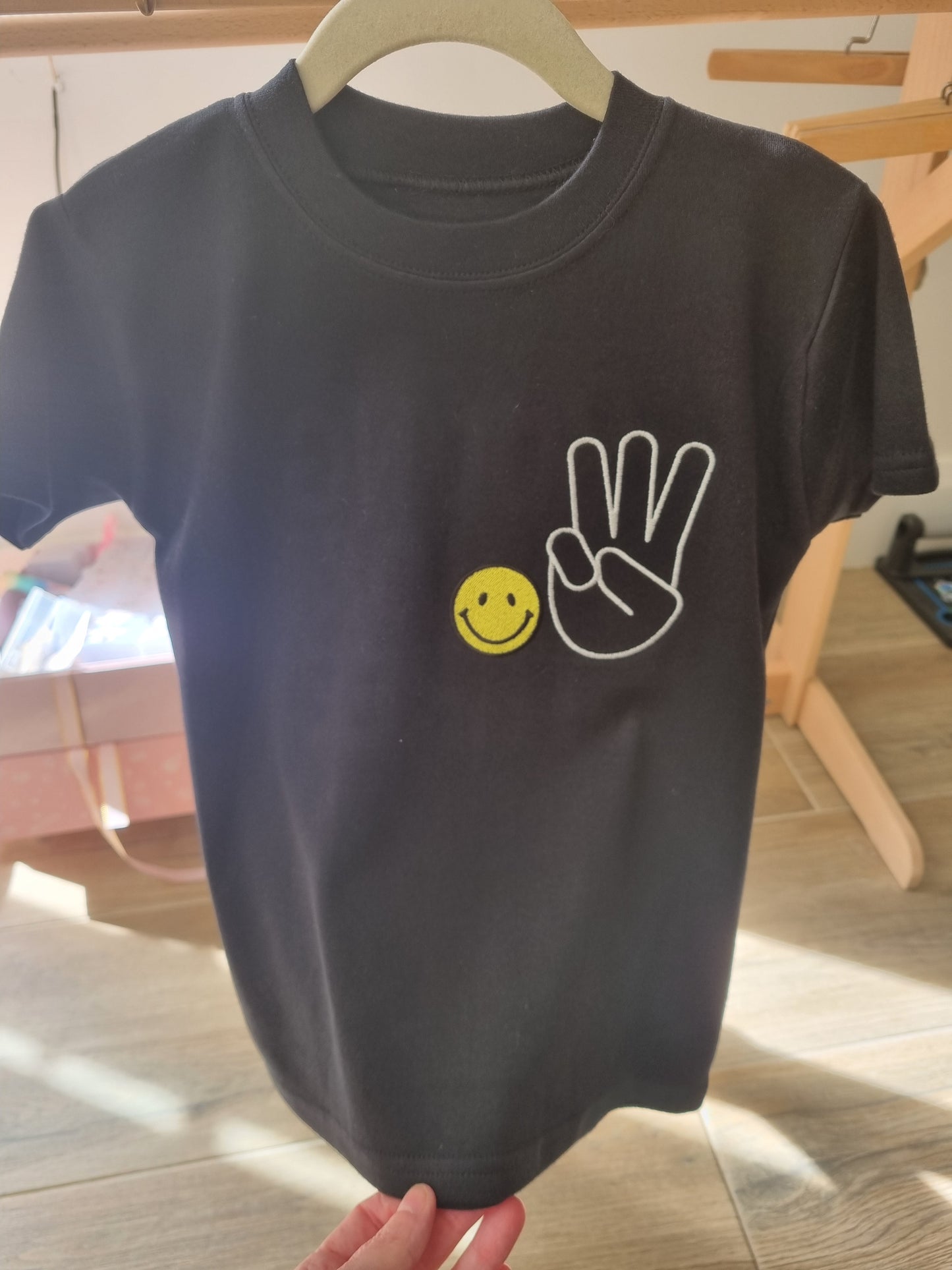 Wild and three tshirt  - Embroidery
