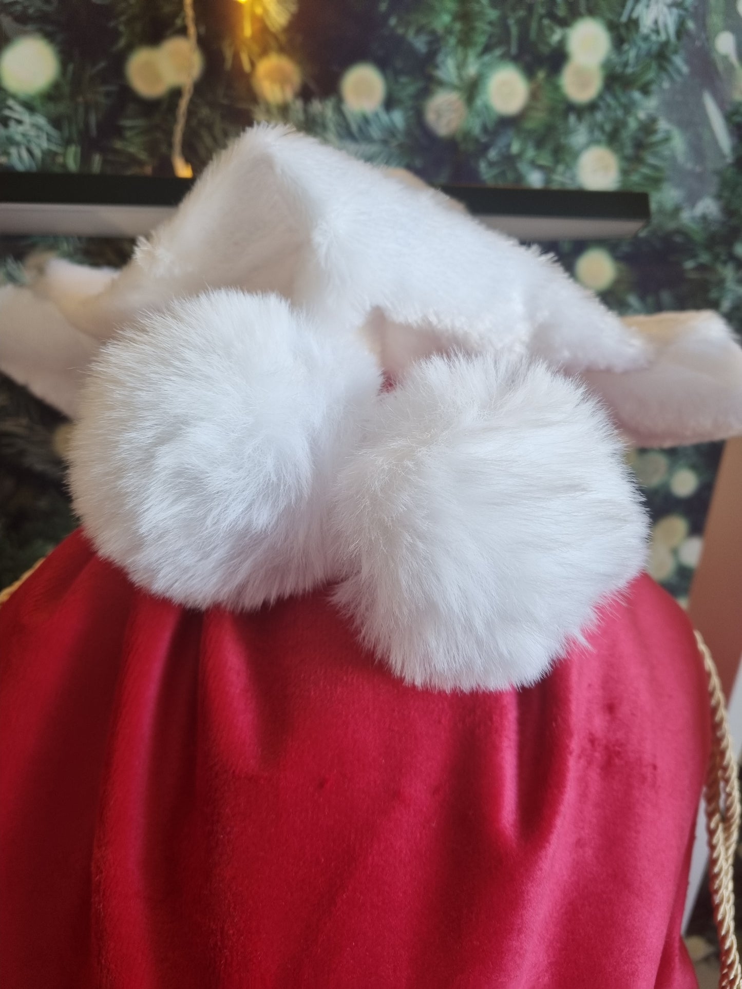 PRE ORDER NOW - Personnalised Plain Large Santa Sacks in Red - Embroidery