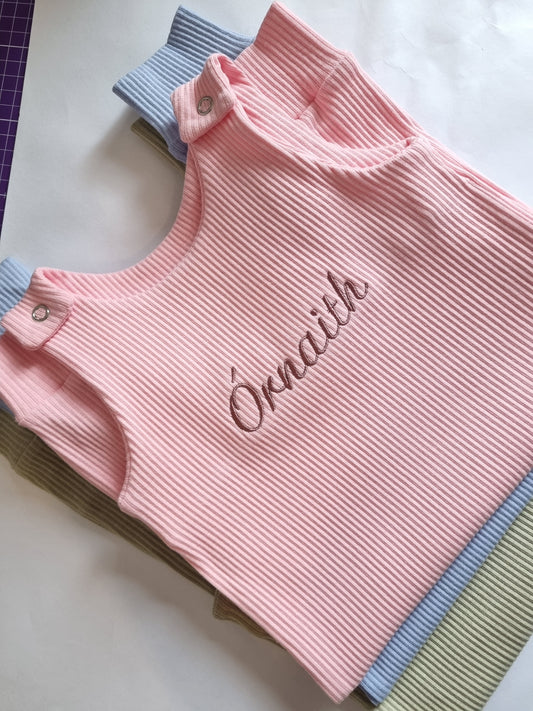 PERSONALISED Dungaree - Embroidery