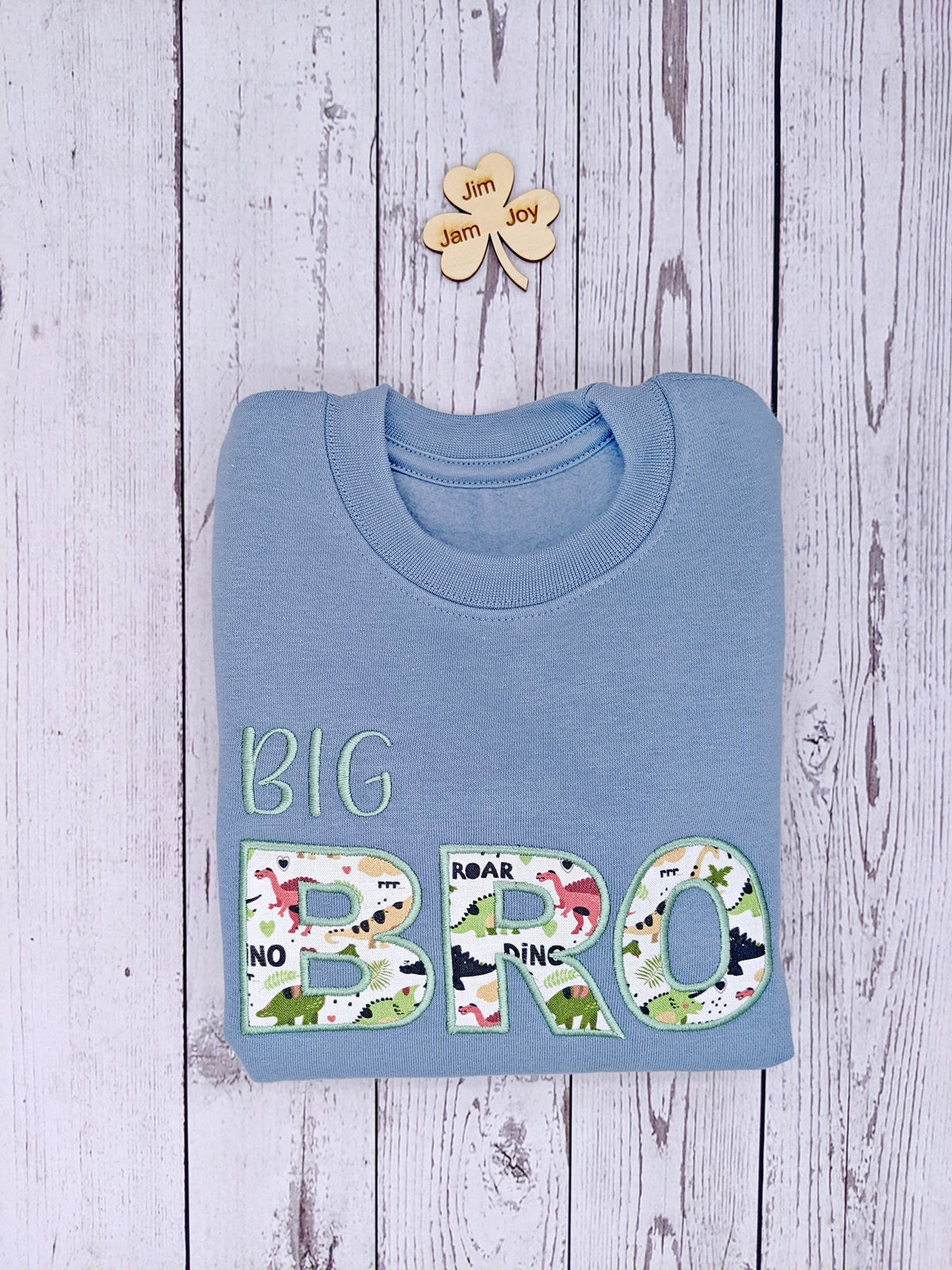 Big brother sweatshirt dinosaurs