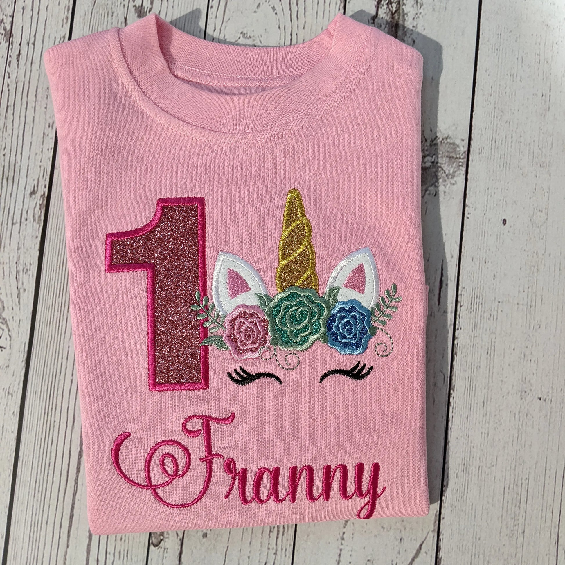 children birthday Unicorn tshirt