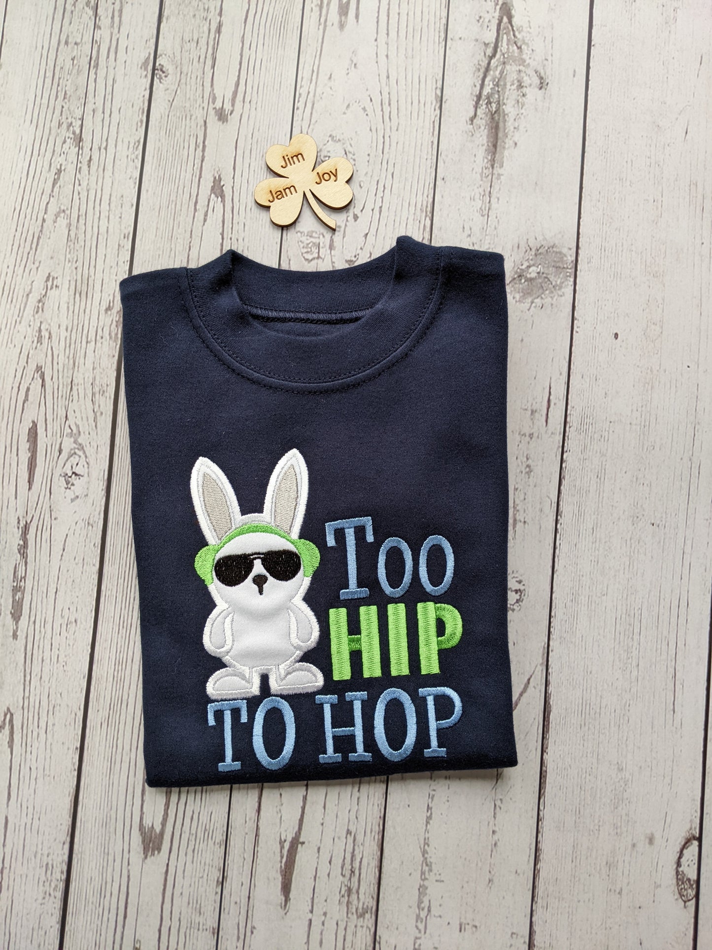 Children personalised Easter bunny Tshirt
