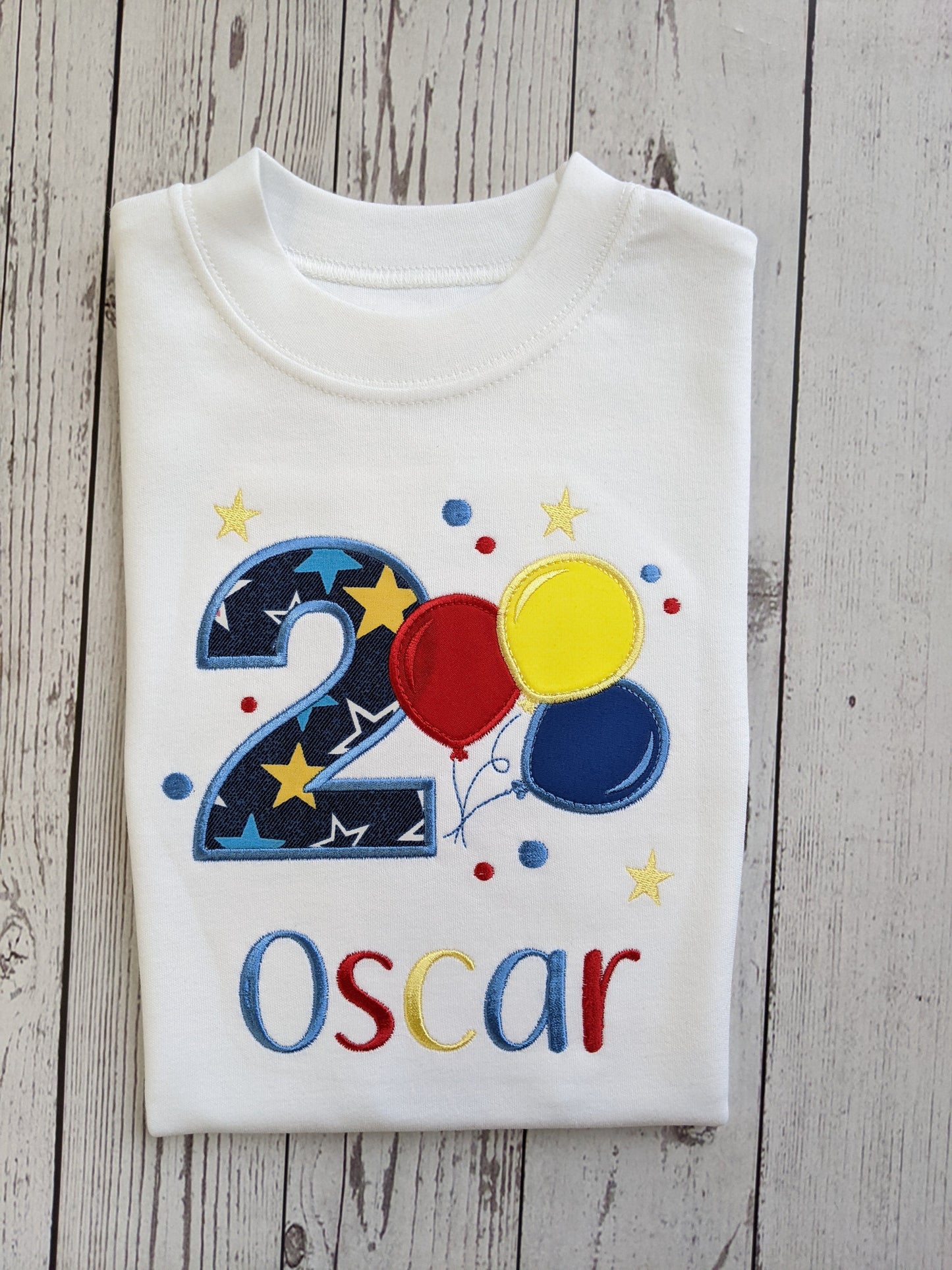 children birthday tshirt balloon party