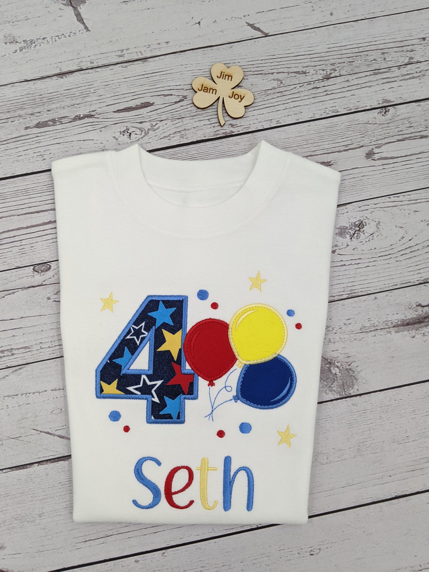 children birthday tshirt balloon party