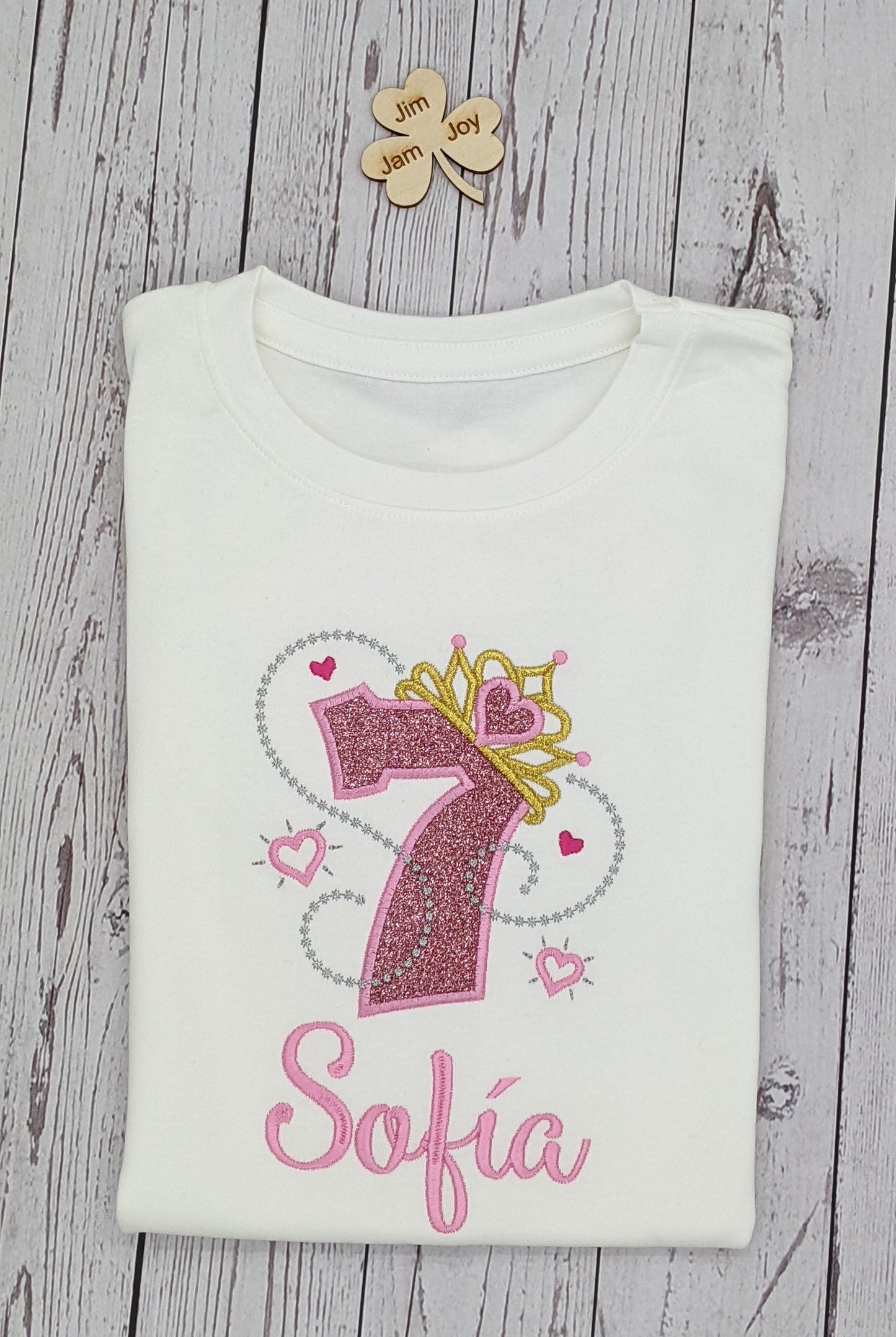 Children Princess Tiara Birthday Tshirt
