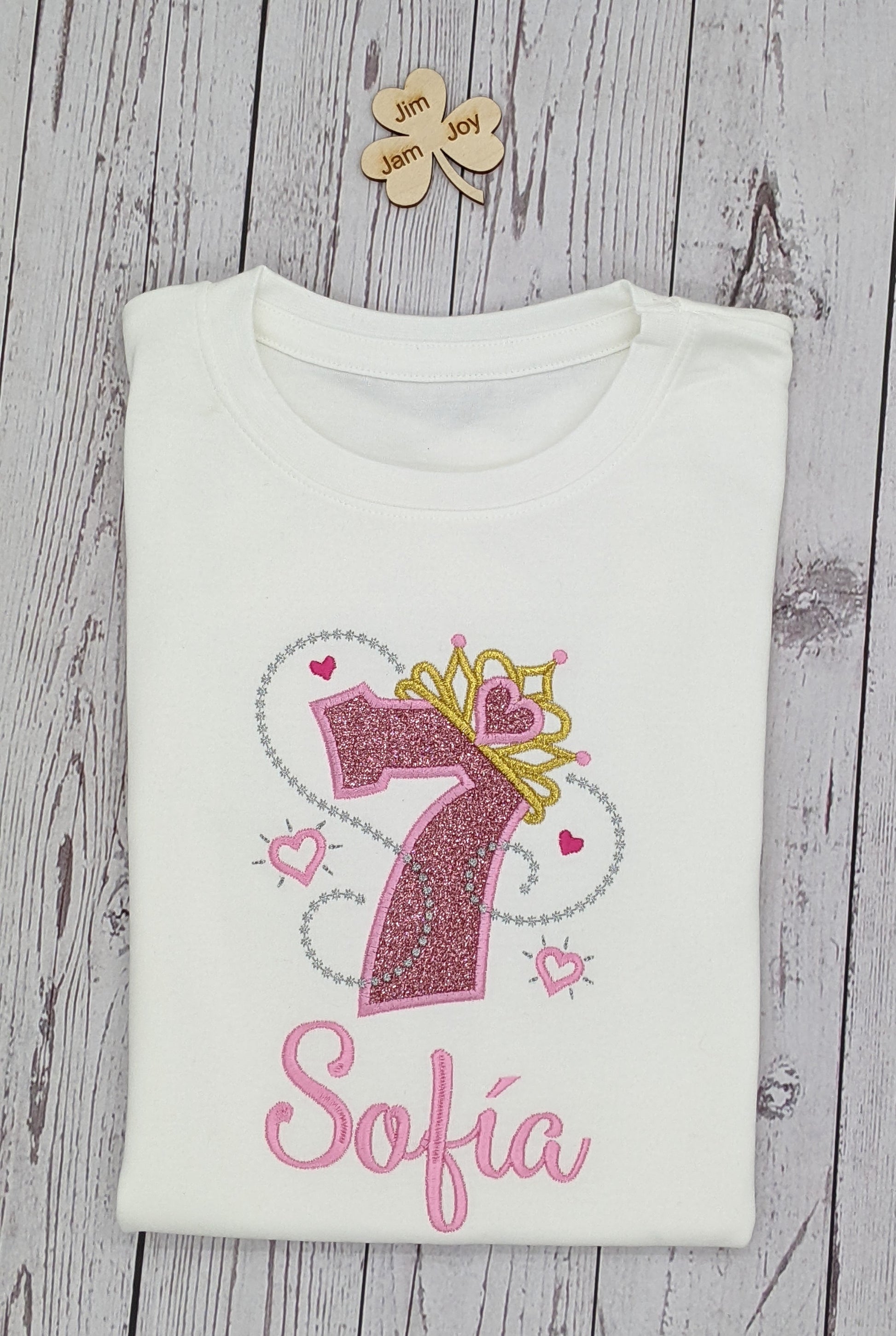 Children Princess Tiara Birthday Tshirt
