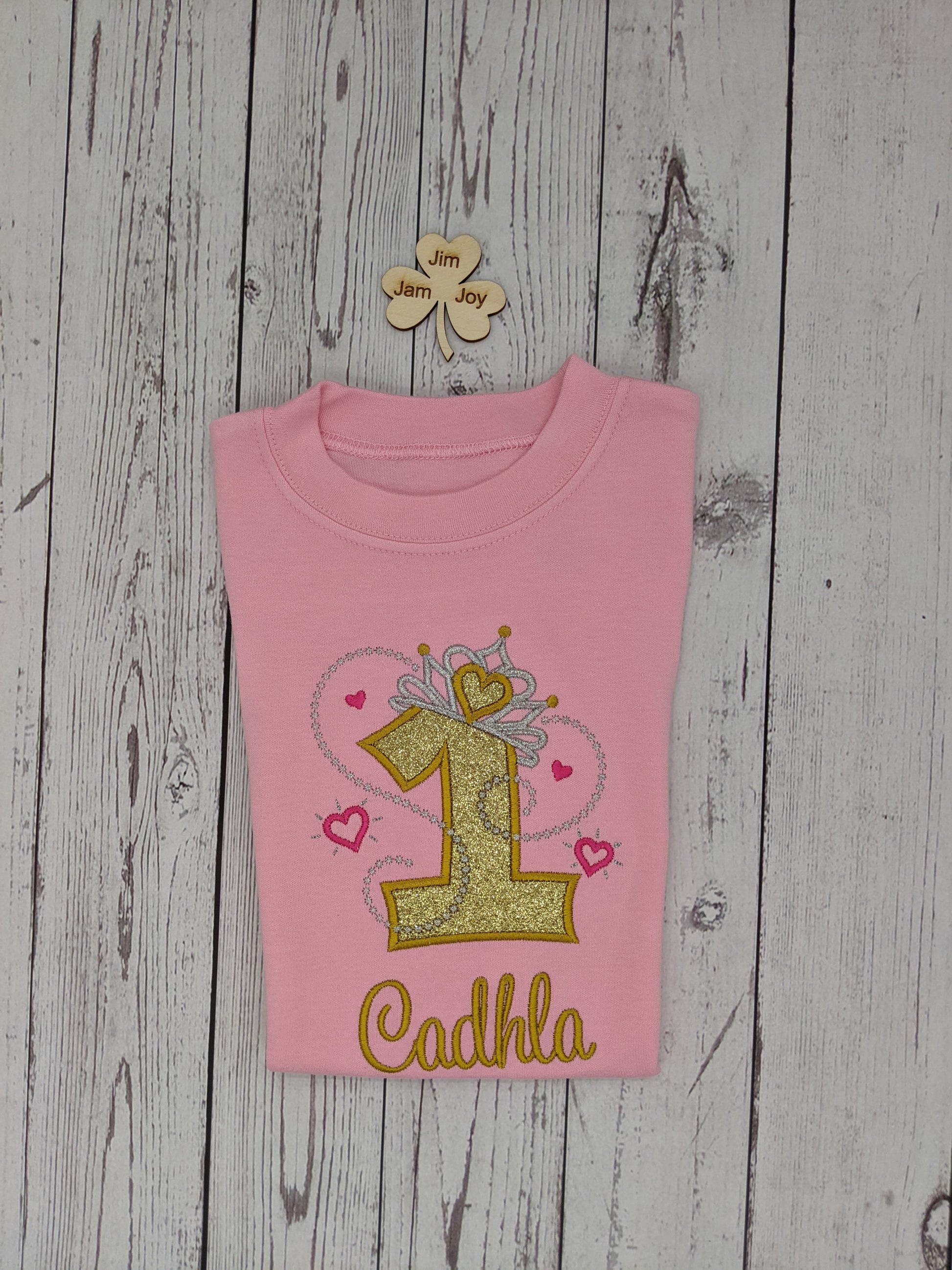 Children Princess Tiara Birthday Tshirt