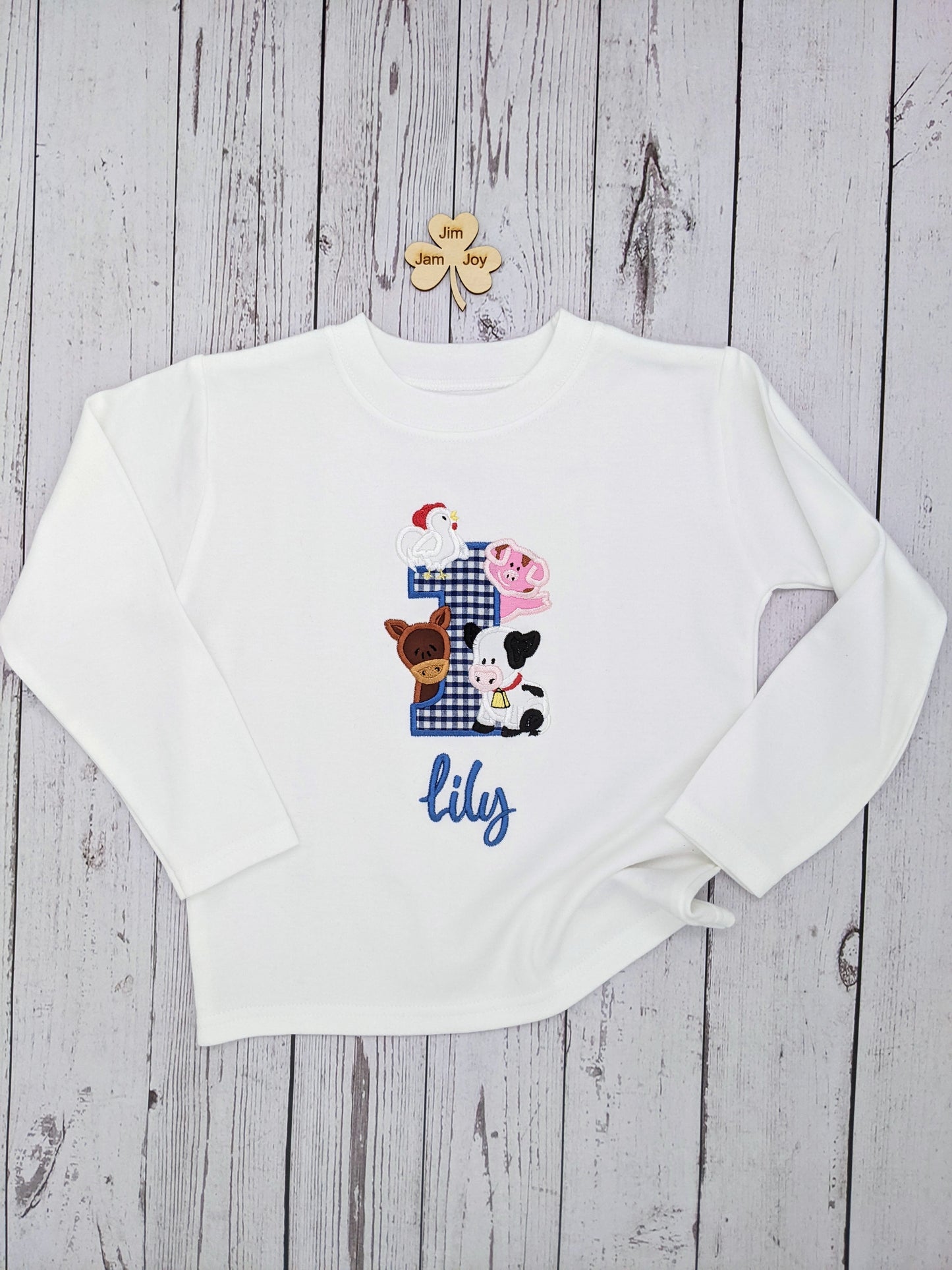 Farm animals Children Birthday Tshirts
