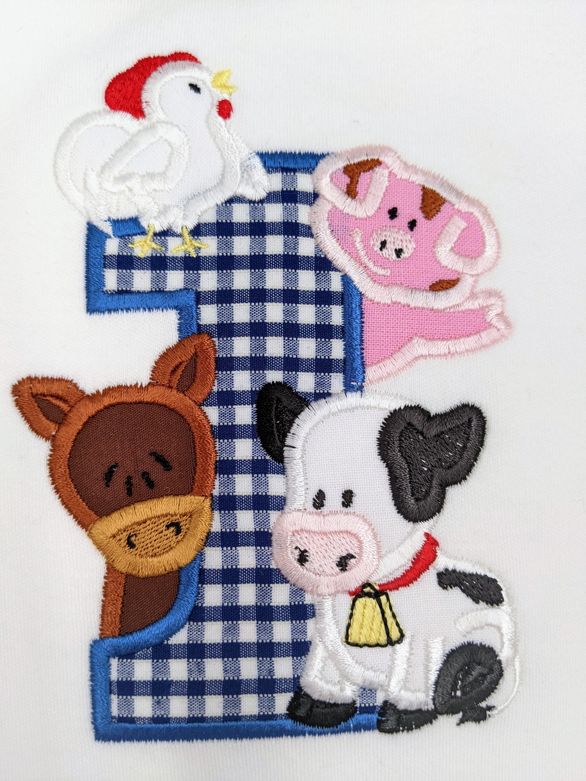 Farm animals Children Birthday Tshirts