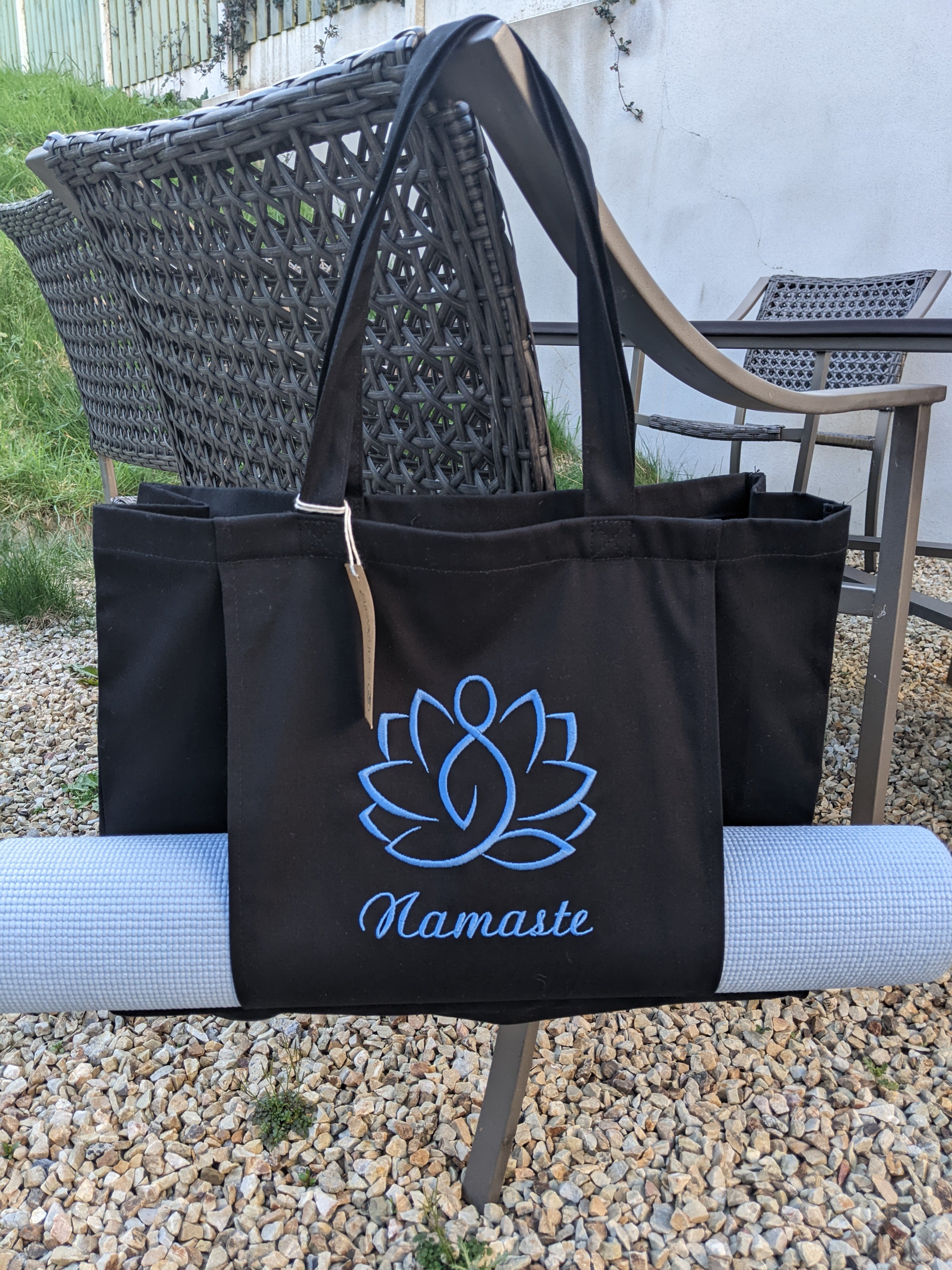 Personalised yoga bag fashion