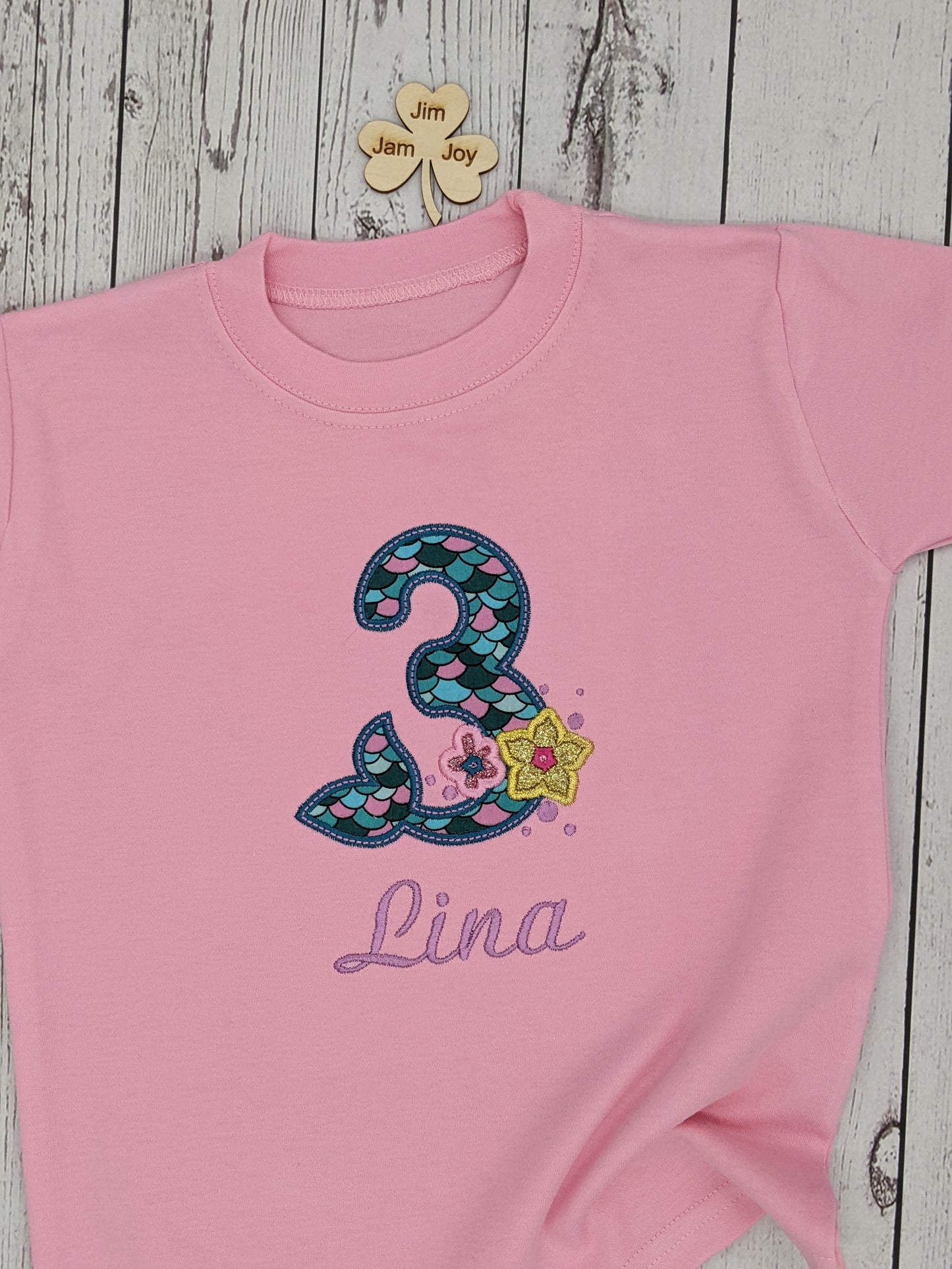 Mermaid Birthday Tshirt for girls